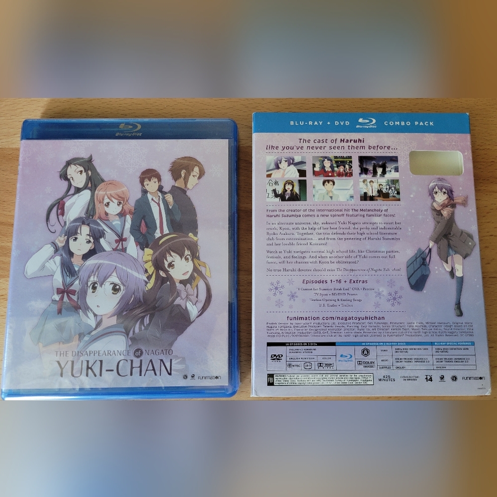 2021 NWT The Disappearance of Nagato Yuki-Chan: The Complete Series - Essentials